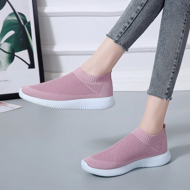 Ladies Women Breathable Sneakers Trainers Summer Casual Running Shoes J